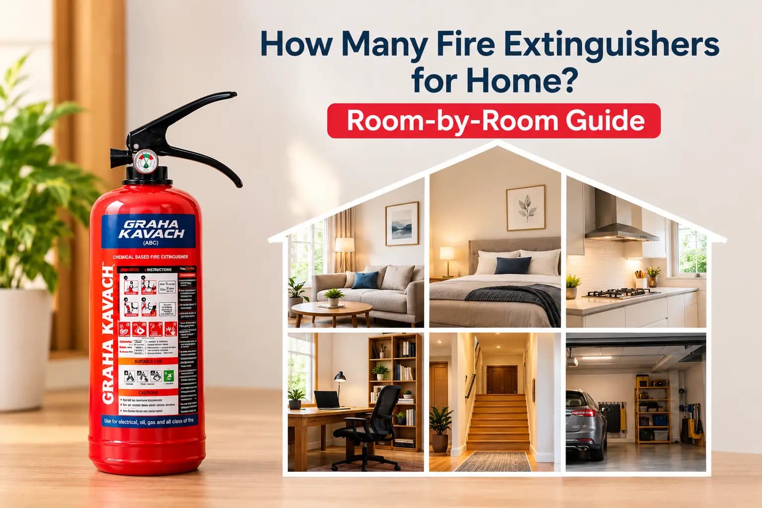 Fire Extinguisher for House – Room-by-Room Guide