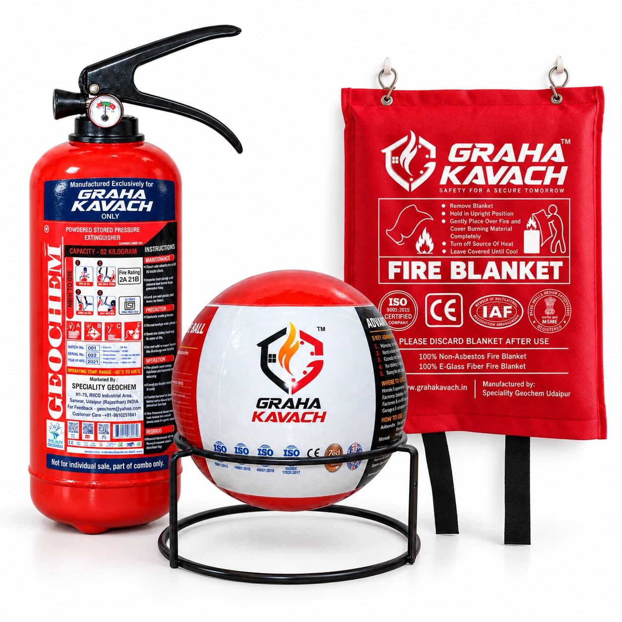 Graha Kavach Complete Fire Safety Kit