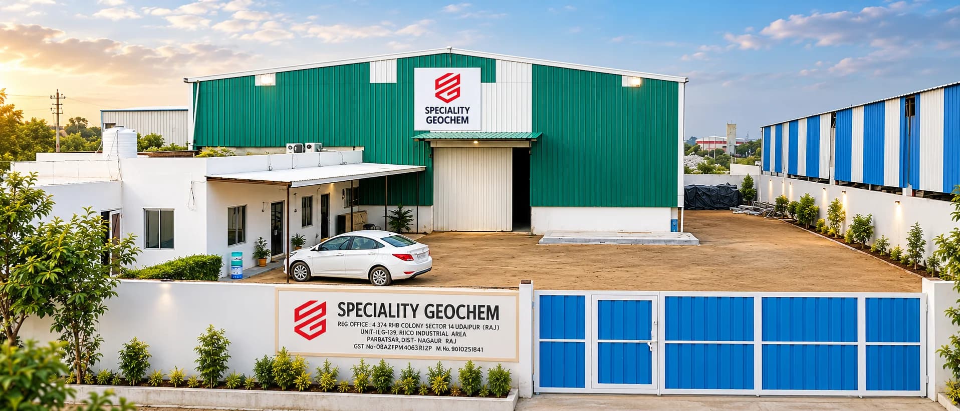 Speciality Geochem Office & Manufacturing Facility — Udaipur, Rajasthan